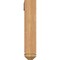 Ekena Millwork Funston Arts and Crafts Smooth Bracket w/ Offset Brace, Western Red Cedar, 5 1/2"W x 24"D x 28"H BKT0604X24X28FST03SWR - alternate 3